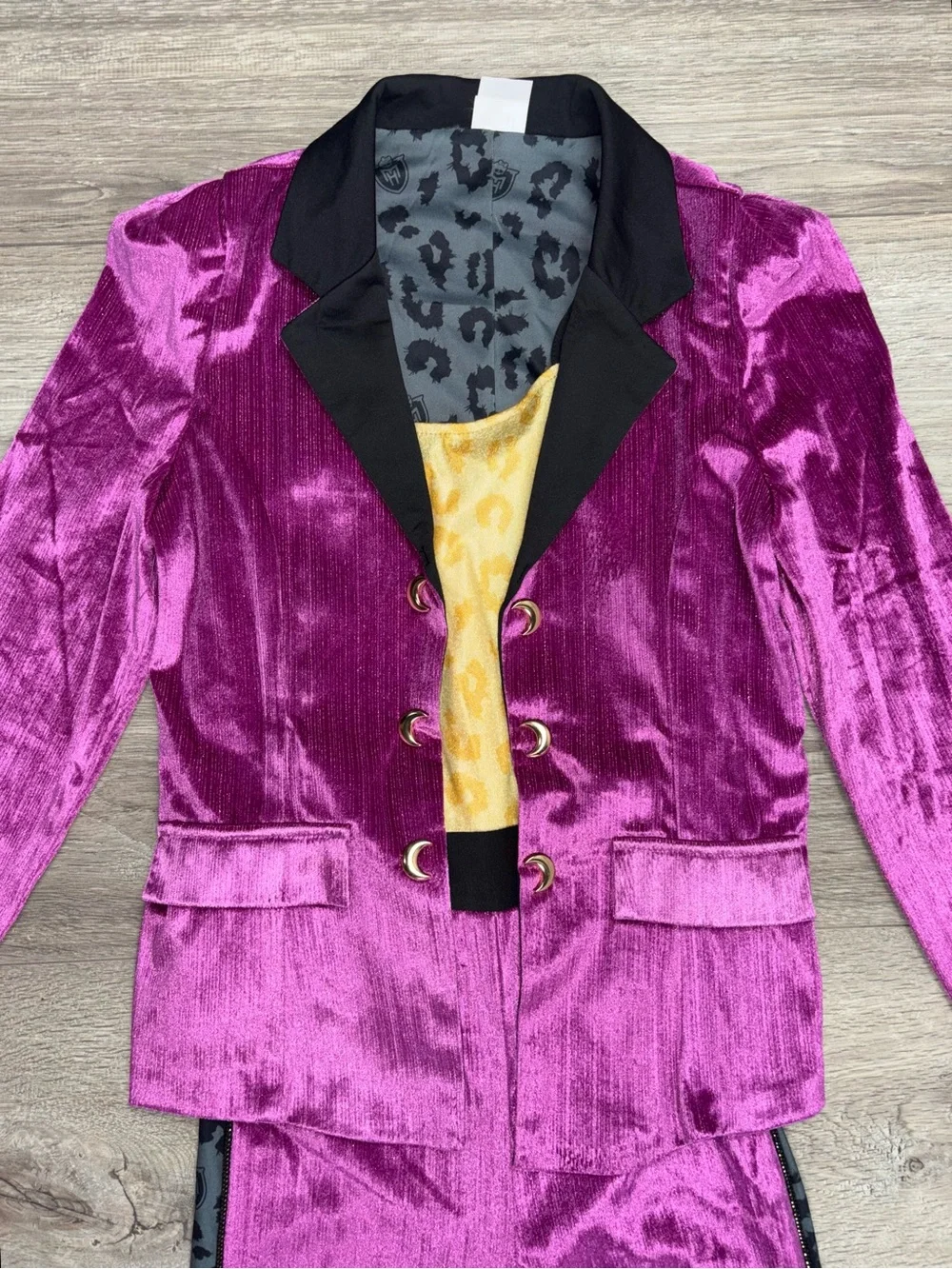 Monster High Clawdeen Wolf Monster Ball Halloween Costume Large